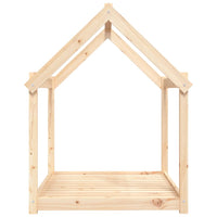 Cuccia per Cani 111x80x100 cm in Legno Massello di Pino 822217