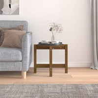 Tavolino da Salotto Miele Ã˜ 52,5x45cm in Legno Massello di Pino cod mxl 19730