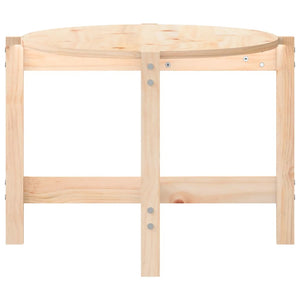 Tavolino da Salotto 118x63x45 cm in Legno Massello di Pino 822317