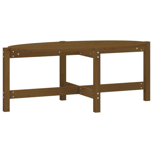 Tavolino da Salotto Ambra 118x63x45cm in Legno Massello di Pino 822320
