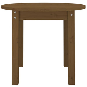 Tavolino da Salotto Miele Ã˜ 55x45 cm in Legno Massello di Pino cod mxl 24926