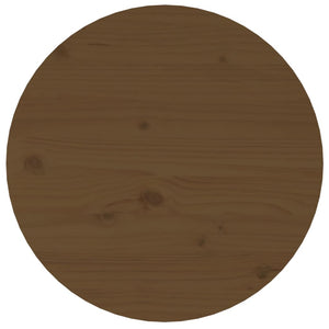 Tavolino da Salotto Miele Ã˜ 45x40 cm in Legno Massello di Pino cod mxl 5618