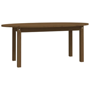 Tavolino da Salotto-Tavolino da soggiorno-Tavolo Ambra 110x55x45 cm Legno Massello di Pino 884607