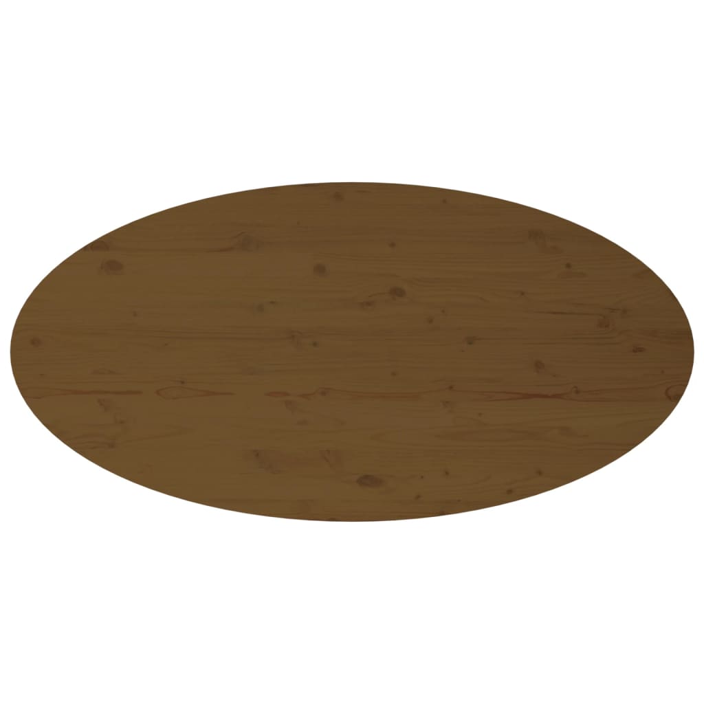 Tavolino da Salotto Miele 110x55x45 cm Legno Massello di Pino cod mxl 6405