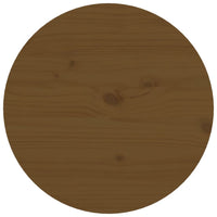 Tavolino da Salotto Miele Ã˜ 55x60 cm in Legno Massello di Pino cod mxl 6167
