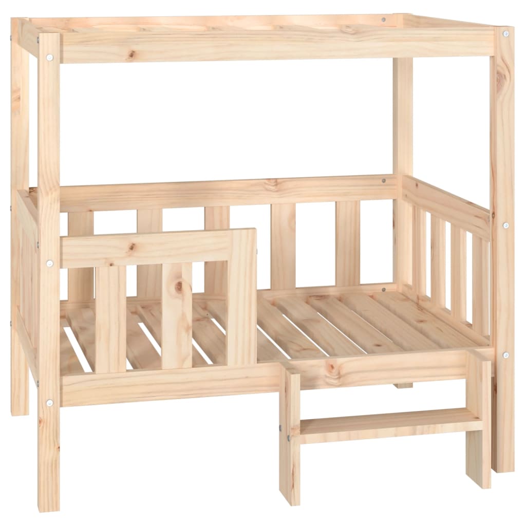 Cuccia per Cani 95,5x73,5x90 cm in Legno Massello di Pino 822382