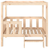 Cuccia per Cani 95,5x73,5x90 cm in Legno Massello di Pino 822382