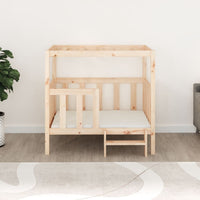 Cuccia per Cani 105,5x83,5x100 cm in Legno Massello di Pino 822387