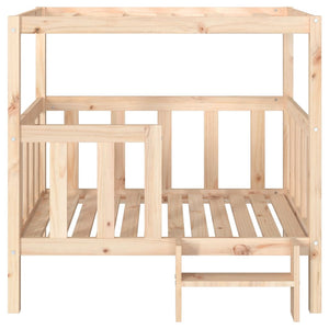 Cuccia per Cani 105,5x83,5x100 cm in Legno Massello di Pino 822387