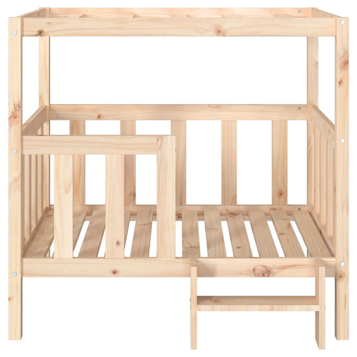 Cuccia per Cani 105,5x83,5x100 cm in Legno Massello di Pino 822387