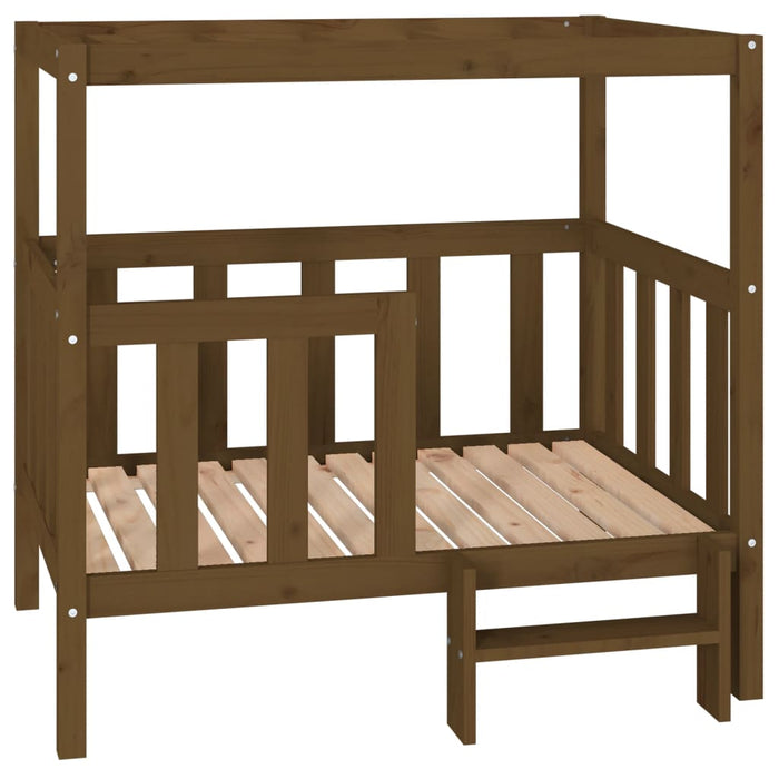 Cuccia per Cani Ambra 105,5x83,5x100 cm Legno Massello di Pino 822390