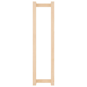Portasciugamani 23x18x90 cm in Legno Massello di Pino 822397