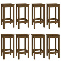 Set da Bar 9 pz ambra in Legno Massello di Pino 3124720