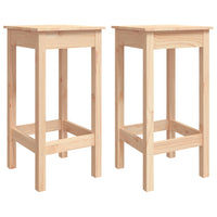 Set da Bar 3 pz in Legno Massello di Pino 3124727
