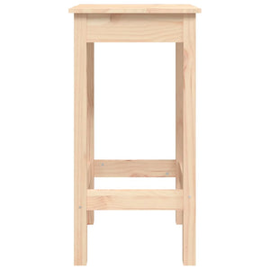 Set da Bar 3 pz in Legno Massello di Pino