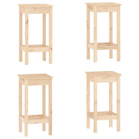 Set da Bar 5 pz in Legno Massello di Pino cod mxl 14328