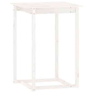 Set da Bar 5 pz Bianco in Legno Massello di Pino cod mxl 14284