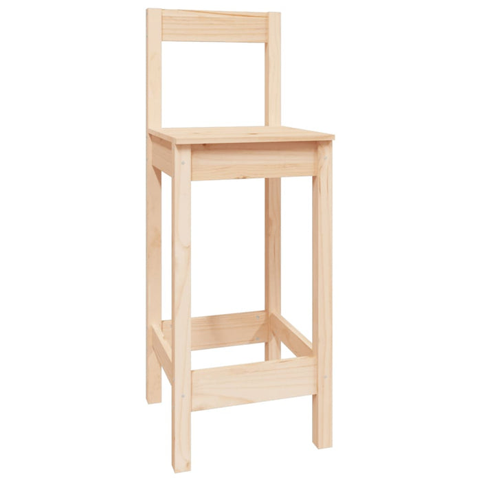 Set da Bar 5 pz in Legno Massello di Pino 3124742