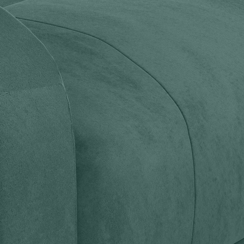 Poltrona Alzapersona Verde Scuro in Velluto 3124827