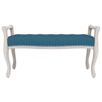 Panca Blu 110x45x60 cm in Velluto 344438