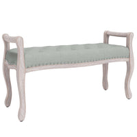 Panca Grigio Chiaro 110x45x60 cm in Vellutocod mxl 70584
