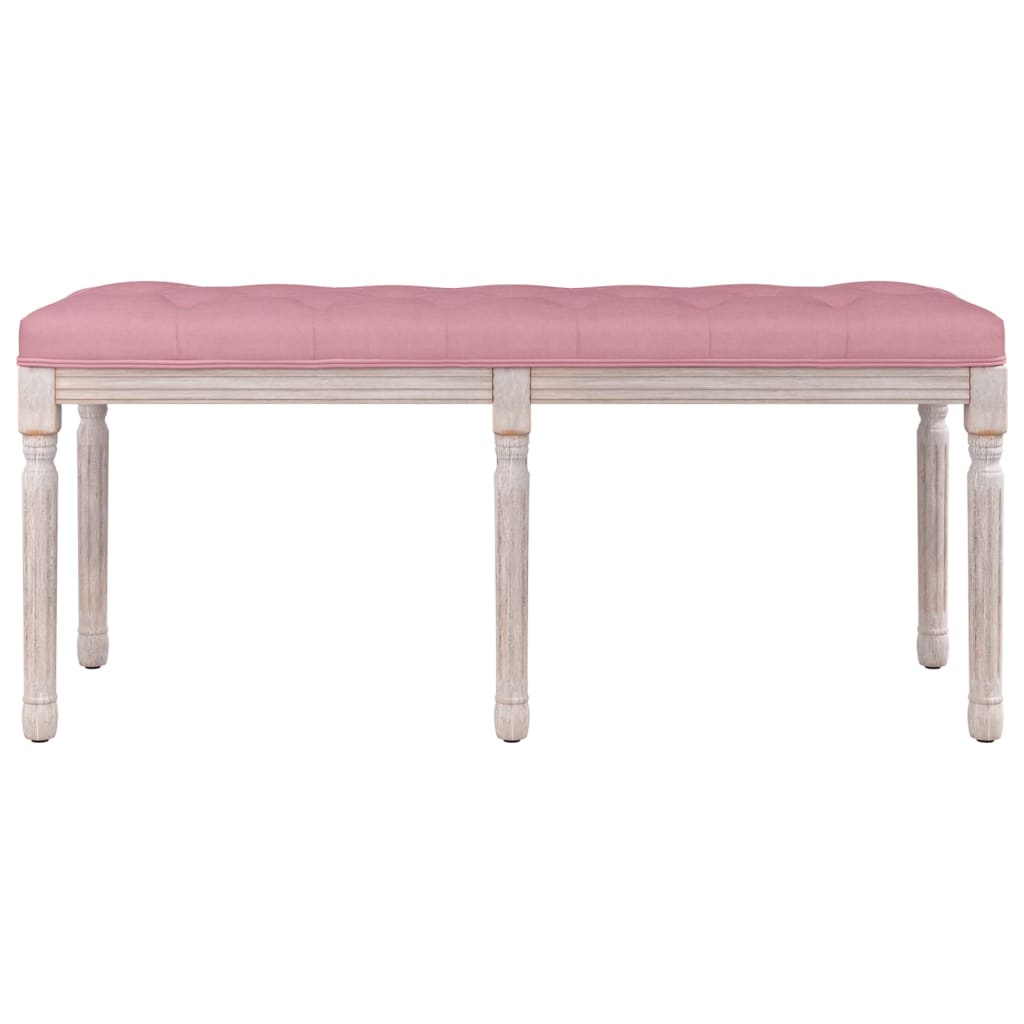 Panca Rosa 110x40x49 cm in Vellutocod mxl 118540