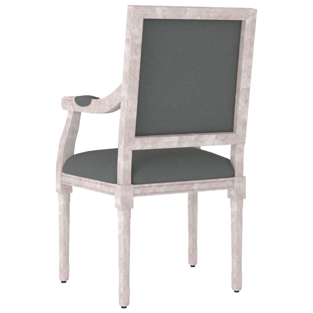 Poltrona Grigio Scuro 54x59x99 cm in Tessuto 344488