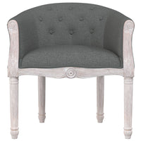 Sedia da Pranzo Grigio Scuro in Tessuto cod mxl 14775