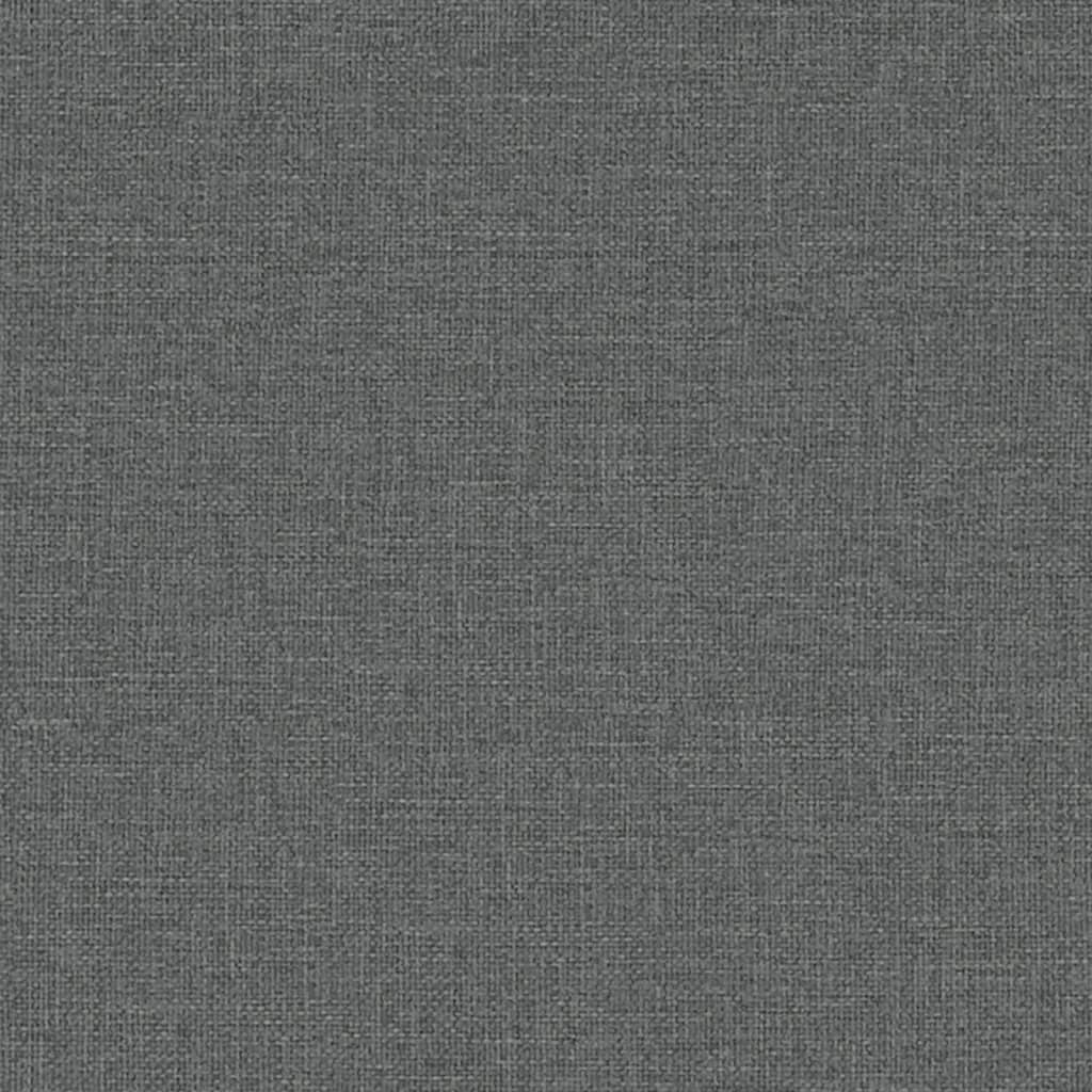 Sedia da Pranzo Grigio Scuro in Tessuto 344502