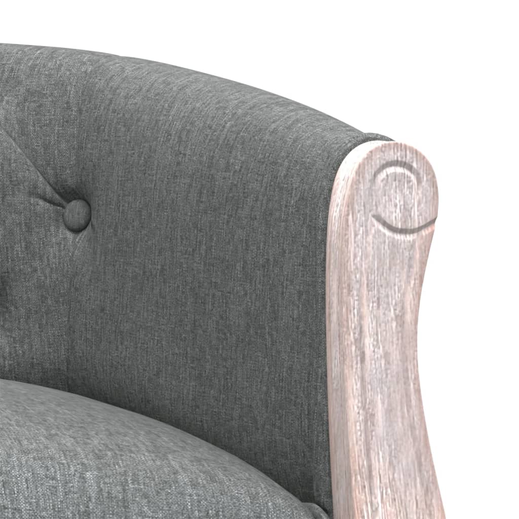 Panca Grigio Scuro 98x56x69 cm in Tessuto 344509