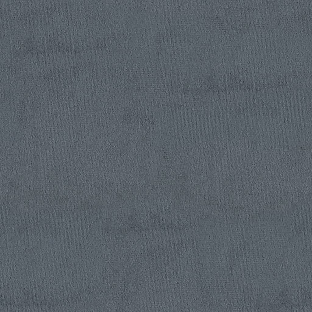 Sgabello contenitore 110 x 45 x 49 cm velluto grigio scuro 02_0011024