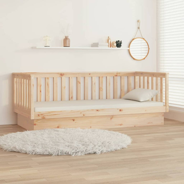 Dormeuse senza Materasso 100x200 cm in Legno Massello di Pino 821569