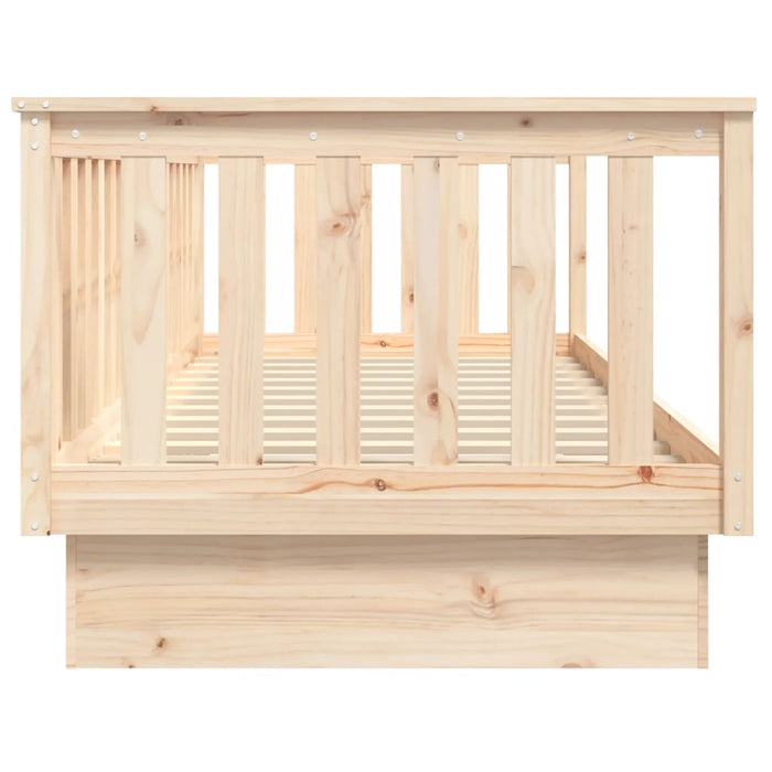 Dormeuse senza Materasso 100x200 cm in Legno Massello di Pino 821569