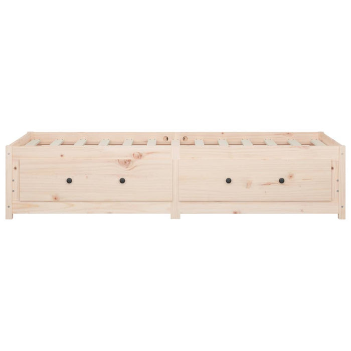 Dormeuse senza Materasso-Divano Letto-Struttura Letto 80x200 cm in Legno Massello di Pino 291595