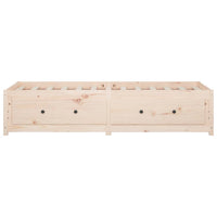 Dormeuse senza Materasso 90x200 cm in Legno Massello di Pino 821589