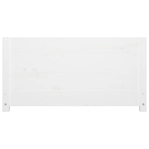 Dormeuse Bianca 90x200 cm in Legno Massello di Pino cod mxl 40558