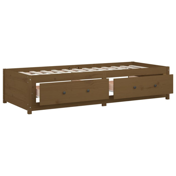 Divano Letto senza Materasso Ambra 90x200cm Legno di Pino