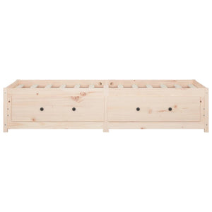 Dormeuse 90x190 cm Single in Legno Massello di Pino 821594