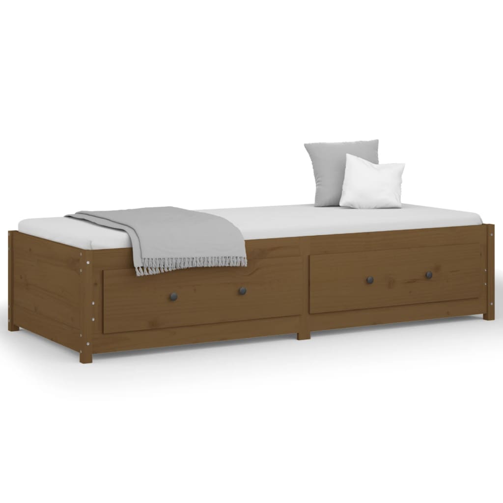 Dormeuse Ambra 90x190 cm Single in Legno Massello di Pino 821597