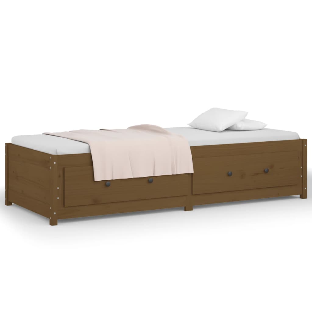 Dormeuse Ambra 90x190 cm Single in Legno Massello di Pino 821597