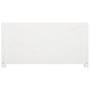 Dormeuse senza Materasso Bianco 75x190 cm in Legno di Pino 821600