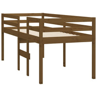 Letto a Soppalco Ambra 90x200 cm in Legno Massello di Pino 821607