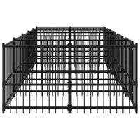 Gabbia per Cani da Esterno in Acciaio 9,38 m² 3124582