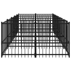 Gabbia per Cani da Esterno in Acciaio 9,38 m² 3124582