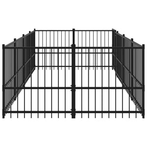 Gabbia per Cani da Esterno in Acciaio 7,51 mÂ² cod mxl 37570