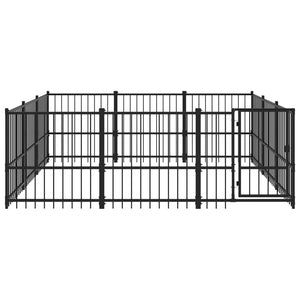 Gabbia per Cani da Esterno in Acciaio 8,47 m² 3124616