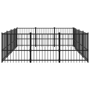 Gabbia per Cani da Esterno in Acciaio 11,58 m² 3124617