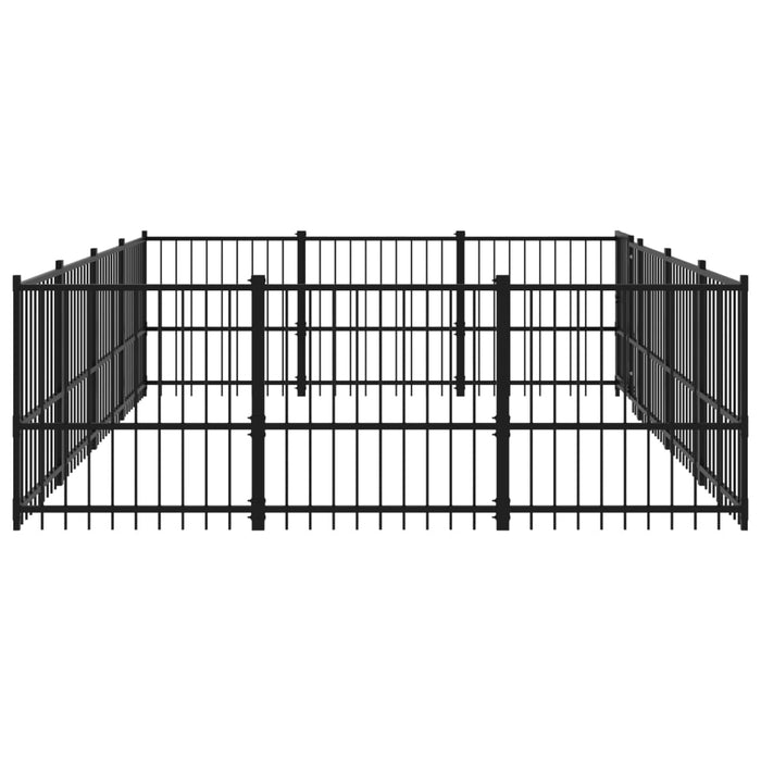 Gabbia per Cani da Esterno in Acciaio 11,58 m² 3124617