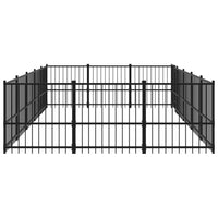 Gabbia per Cani da Esterno in Acciaio 14,11 m² 3124618