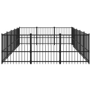 Gabbia per Cani da Esterno in Acciaio 14,11 m² 3124618